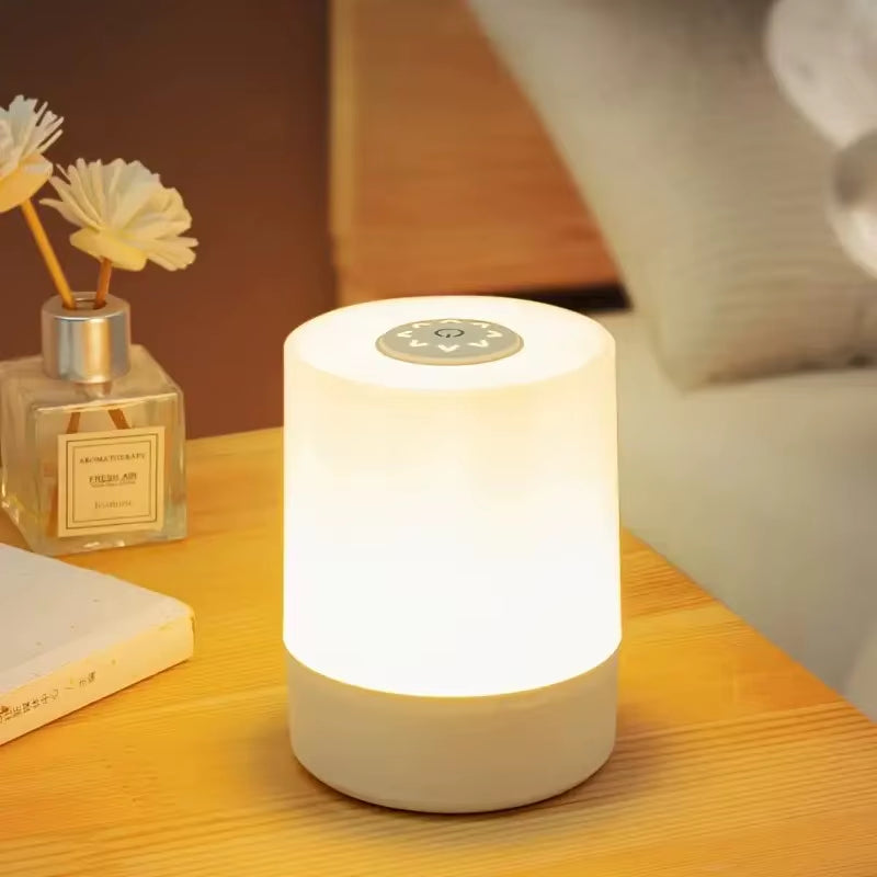 cozy lighting, mood lights, ambient lighting, bedroom lighting, desk lighting, desk setup lighting, gaming room lights, aesthetic room lights, LED lights, LED mood lamp, warm light lamp, soft glow lighting, dimmable lamp, touch bedside lamp, bedside lamp,